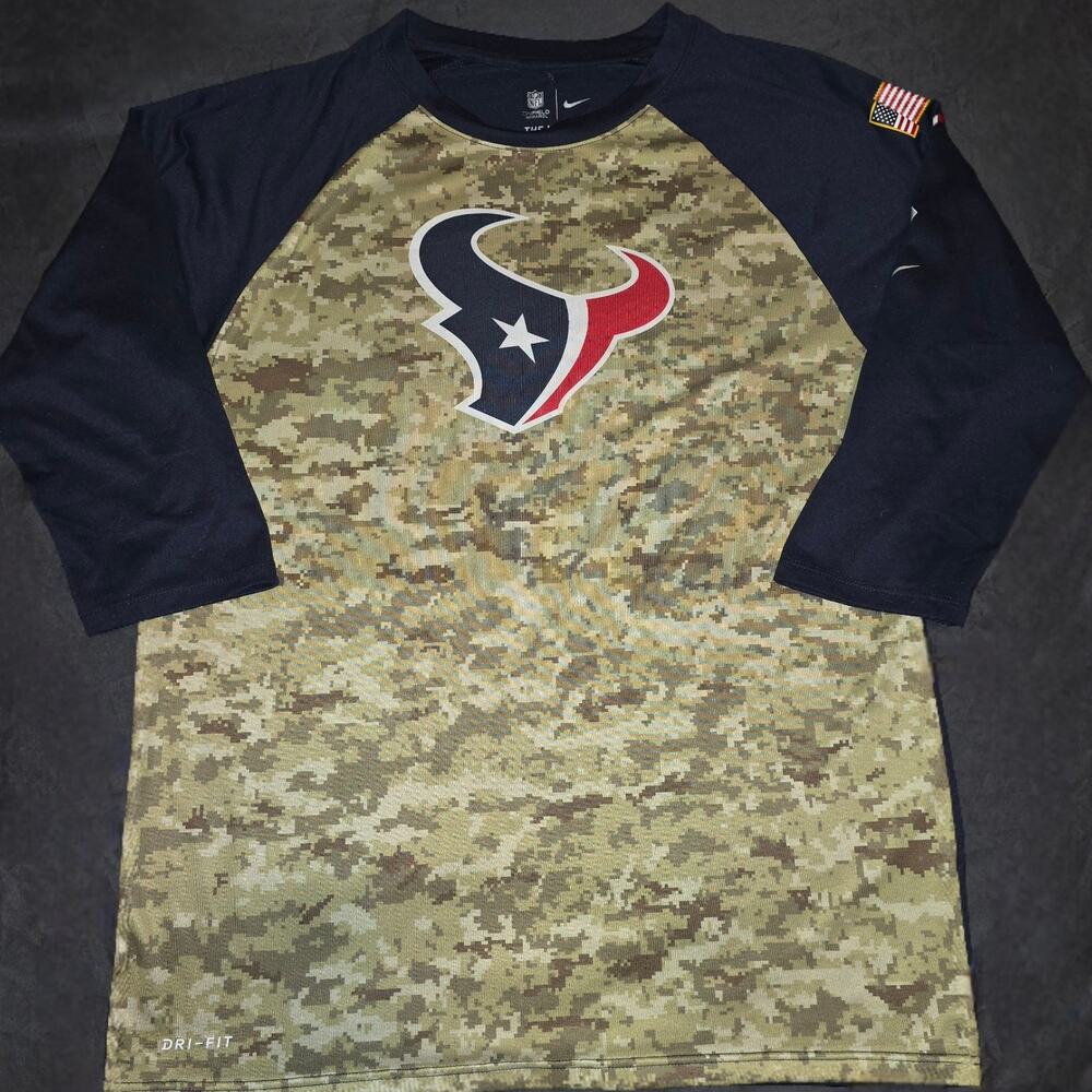 Nike Camo/Navy Houston Texans Shirt